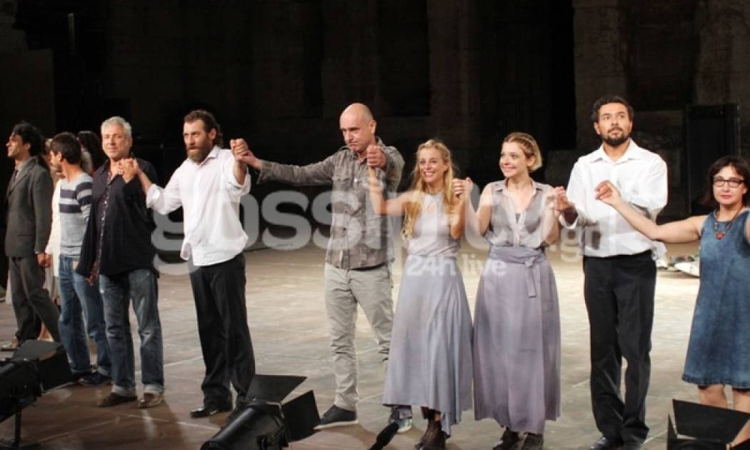 Με μεγάλη επιτυχία παρουσιάστηκε στο Ηρώδειο το «Επτά επί Θήβας»