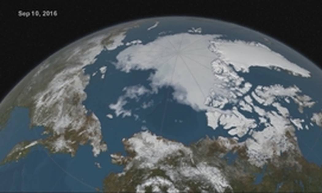 Η Αρκτική στην απόψυξη: Στο δεύτερο χαμηλότερο σημείο οι πάγοι