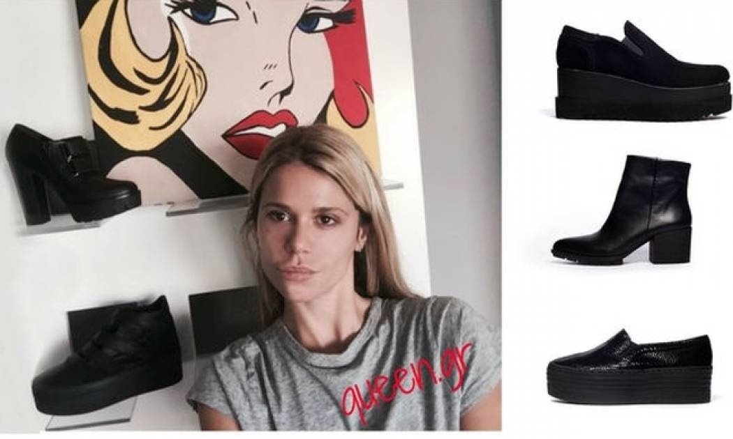 Η πανέμορφη Ελληνίδα σχεδίασε μόλις την 4η συλλογή της, παπουτσιών... (Majenco's point of view)