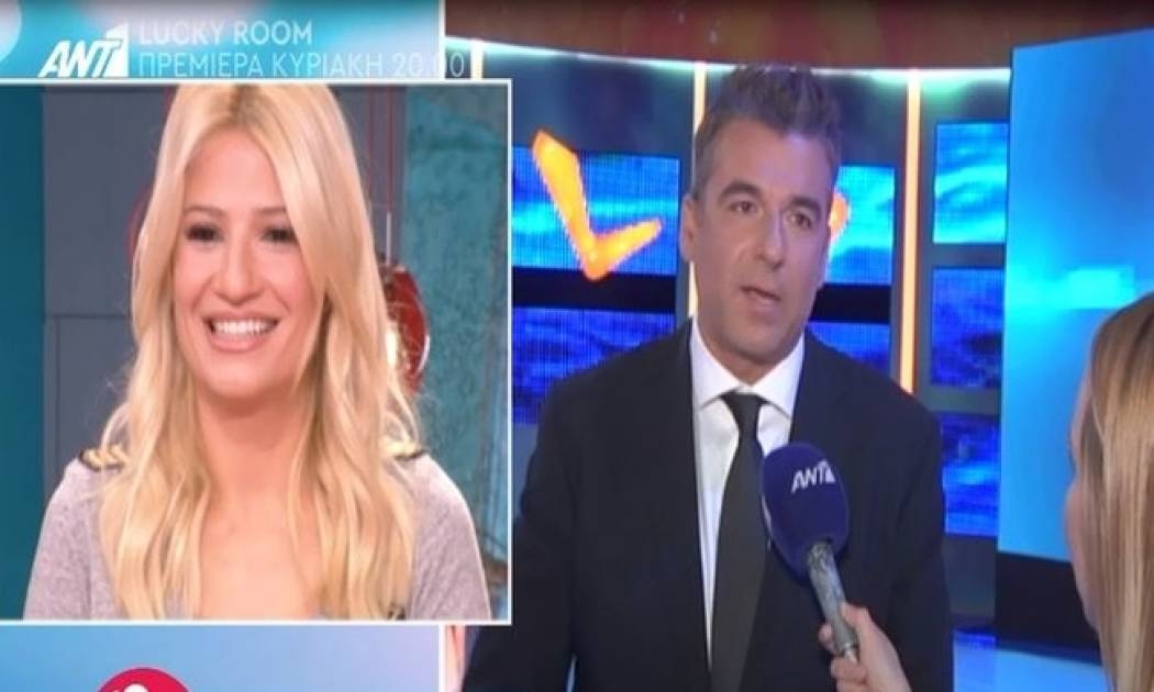 Ο Λιάγκας έκανε δηλώσεις στο Πρωινό και η κάμερα έπιασε τη Φαίη να...