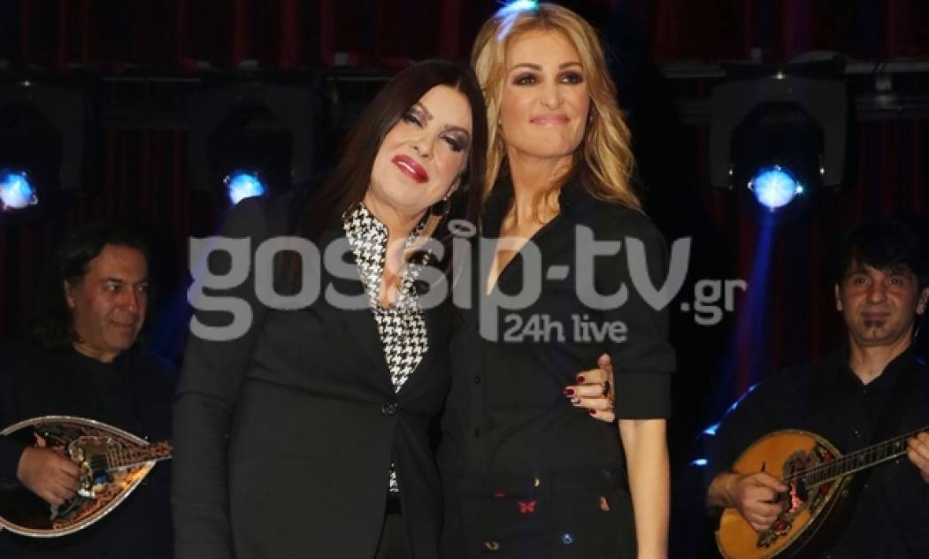 Η Άντζελα Δημητρίου στην Νατάσα Θεοδωρίδου