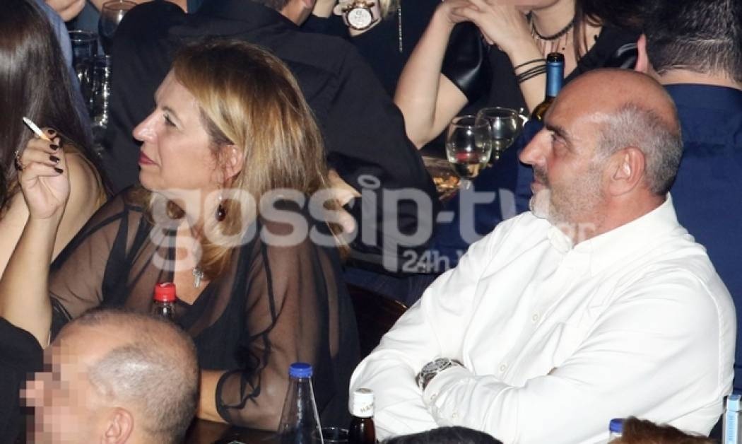 Βουλγαράκης – Πελέκη: Βραδινή έξοδος για το ζευγάρι