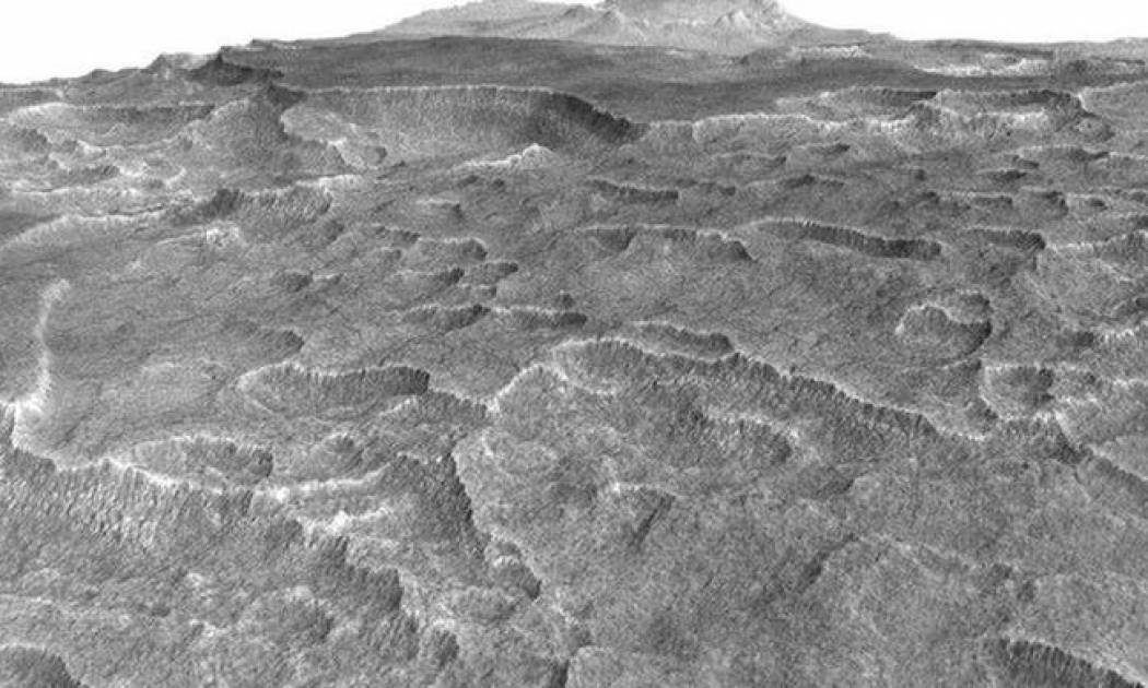 Βρήκαν τεράστια αποθέματα νερού σε μορφή πάγου, στον πλανήτη Άρη (pic)