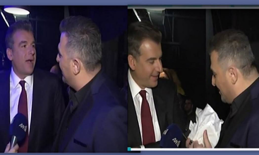 Ο «τσακωμός» Ρέμου-Λιάγκα και η πλάκα του τραγουδιστή στον παρουσιαστή, που έμεινε άφωνος