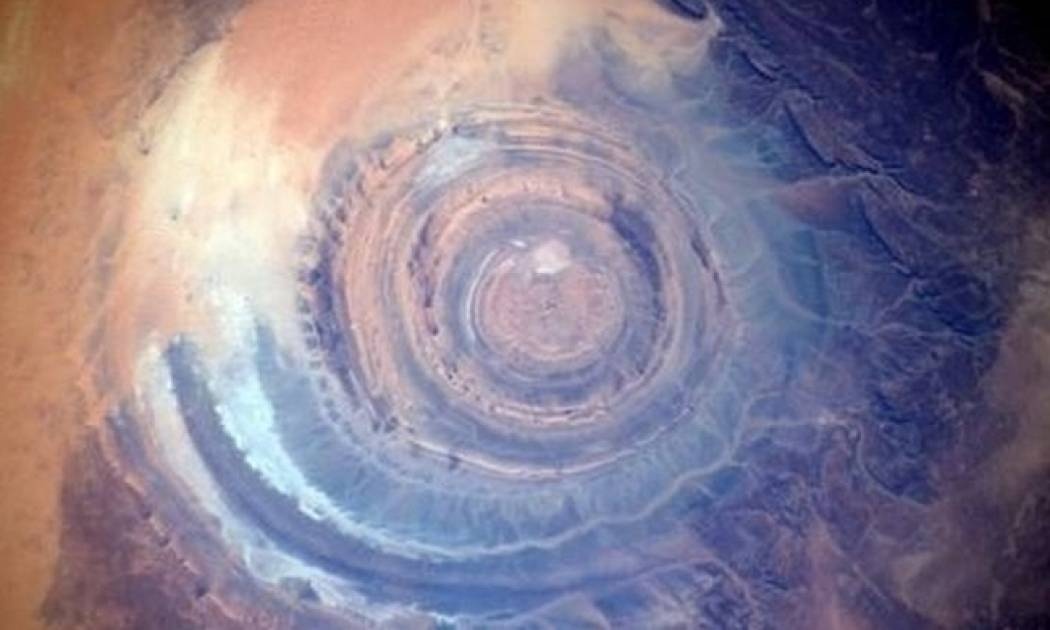 Αστροναύτης κατέγραψε το  «Μάτι της Αφρικής» (Pics)