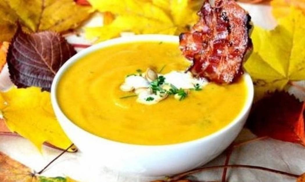 Βελουτέ κολοκυθόσουπα για το τραπέζι των Χριστουγέννων