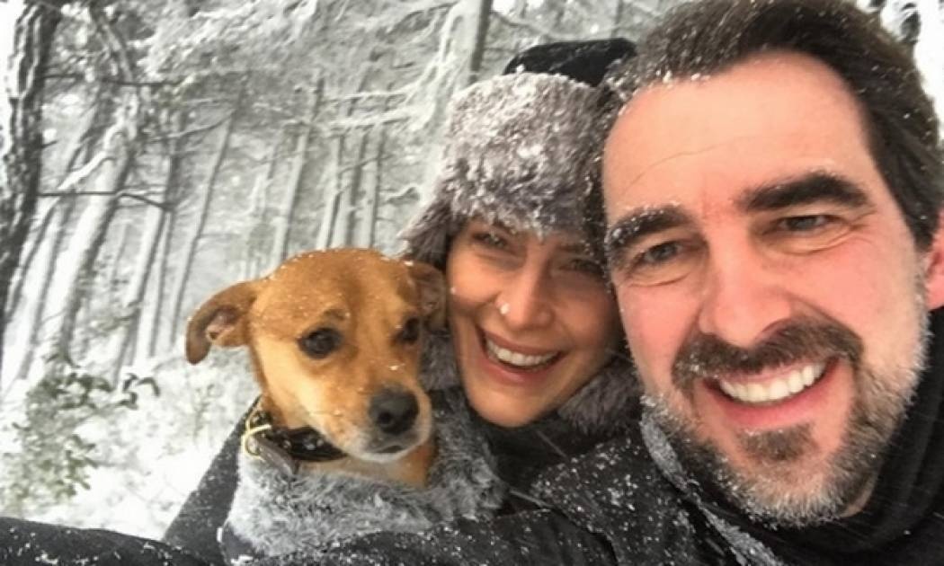 Τατιάνα Μπλάτνικ - Νικόλαος: Αγκαλιασμένοι στα χιόνια