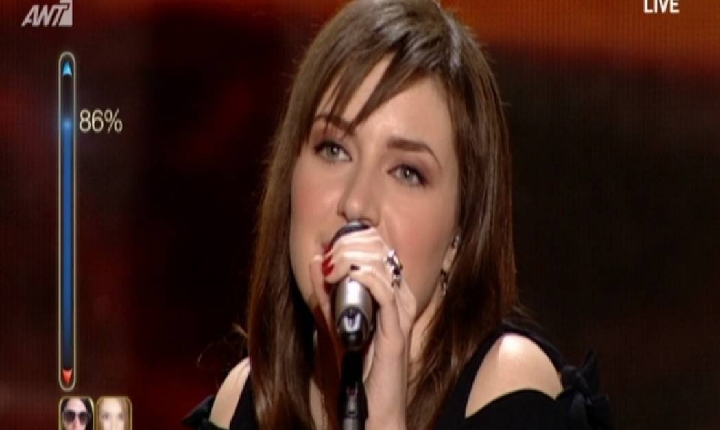 «Μάγεψε» κριτές και κοινό με την ερμηνεία της η παίκτρια της Βανδή