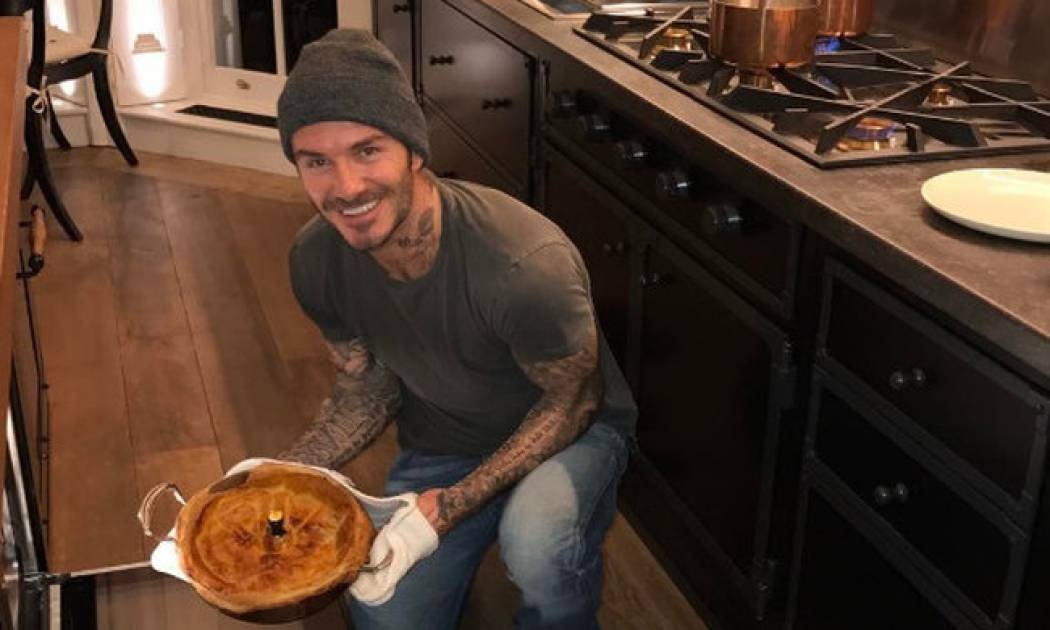 Όταν ο David Beckham μπαίνει στην κουζίνα…