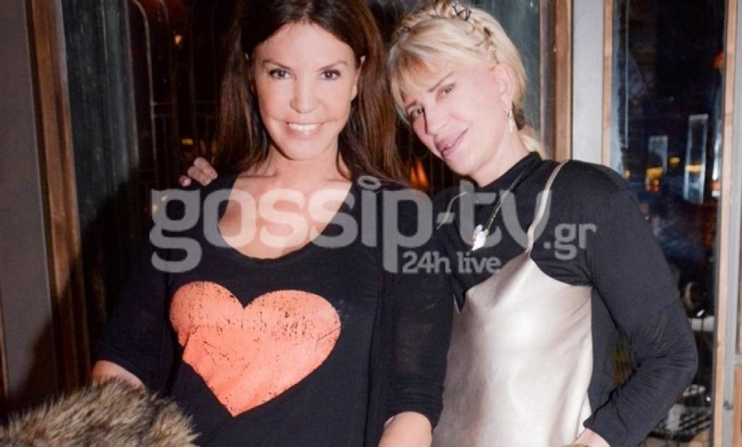 Βάνα Μπάρμπα: Για ποτό με τη Franka Wright στη Γλυφάδα