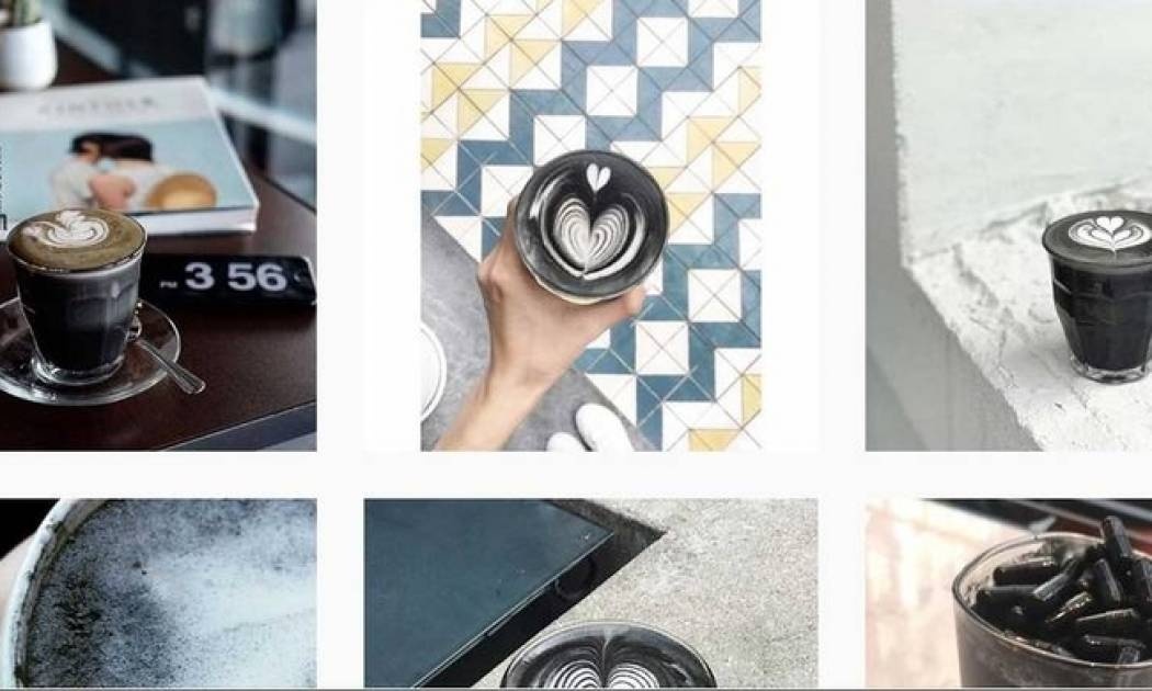 Το «Goth latte» κατακτά το Instagram