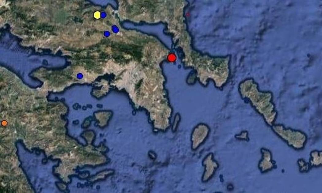 Σεισμός ΤΩΡΑ στην Αθήνα