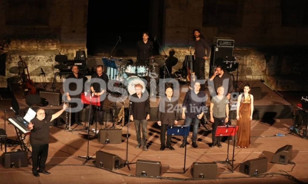 Στη συναυλία του Θάνου Μικρούτσικου στο Ηρώδειο