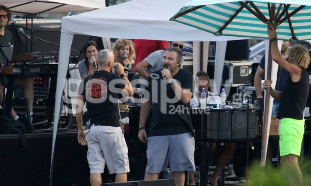 Ρέμος – Ramazzotti: Όλα όσα έγιναν στις πρόβες πριν τη μεγάλη τους συναυλία