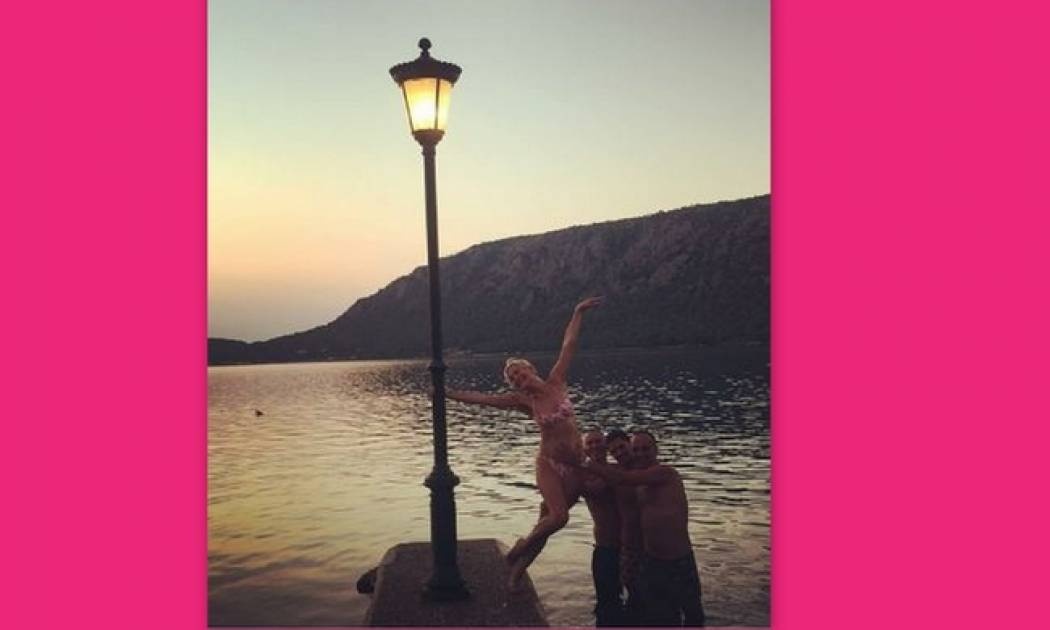 Η Κωνσταντίνα Μιχαήλ και... τα αγόρια της