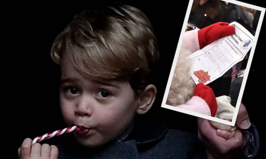 Tο δώρο που ζήτησε ο Πρίγκιπας Geogre από τον Άγιο Βασίλη (pics)