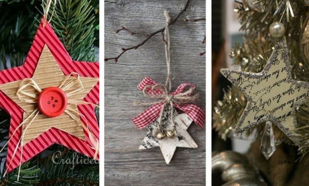 Τα πιο εντυπωσιακά στολίδια - αστέρια για το δέντρο φτιαγμένα από τα χεράκια σας (ΦΩΤΟ)