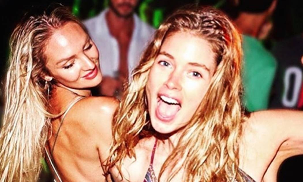 Κορίτσια κάπου έλεος: Η φωτογραφία της Doutzen και της Candice θα σε βγάλει εκτός εαυτού