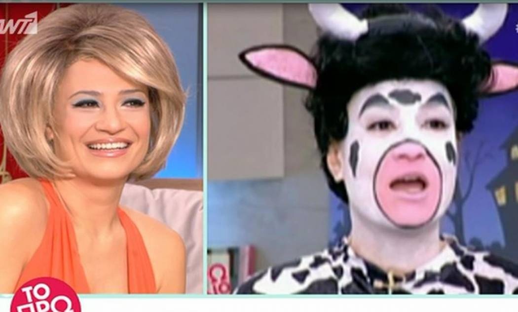 Η Φαίη θυμήθηκε όταν είχε ντυθεί αγελάδα και ήταν έγκυος