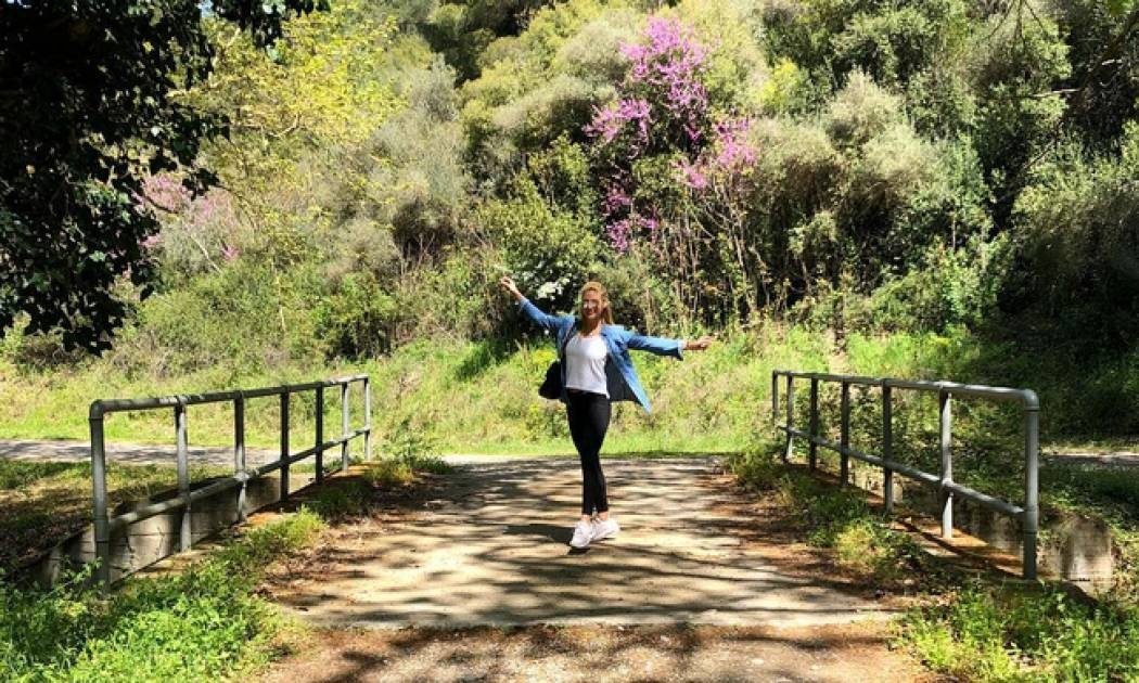 Ευαγγελία Αραβανή: Η βόλτα της στην εξοχή!