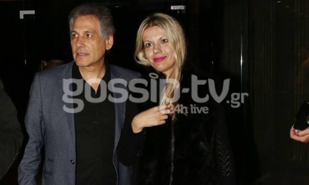 Η έξοδος του Θάνου Καληώρα με την κούκλα σύντροφό του