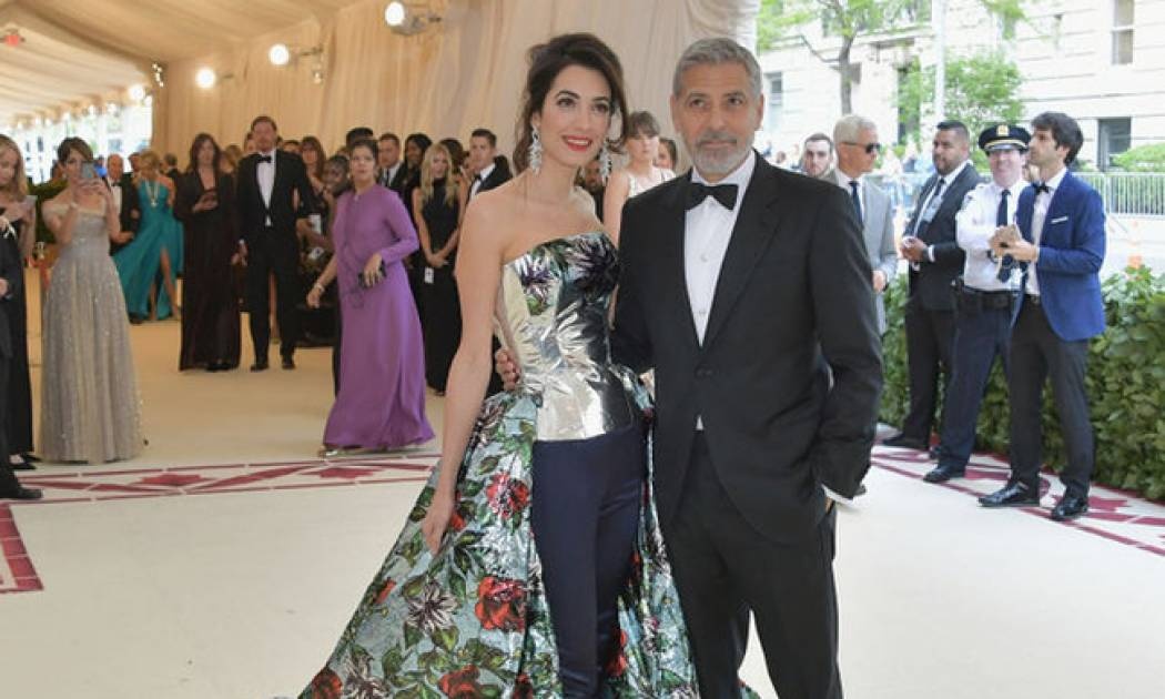 Το απίστευτο σχόλιο του Clooney για τα δίδυμα παιδιά του στο Met Gala 2018