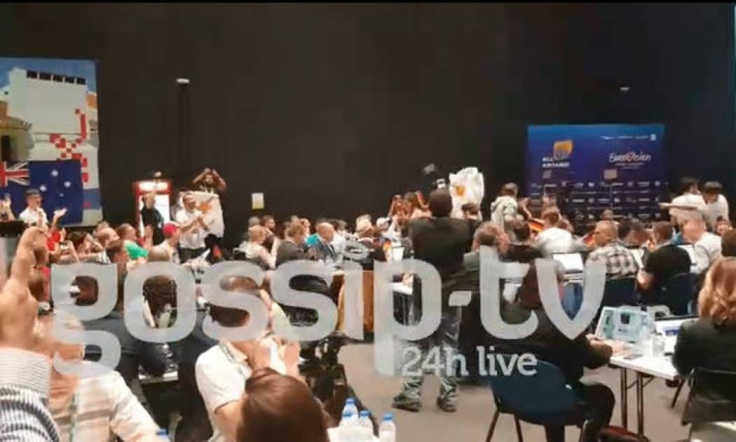 Eurovision 2018: Κύπρος: Ξεσήκωσε και το press center η Φουρέιρα