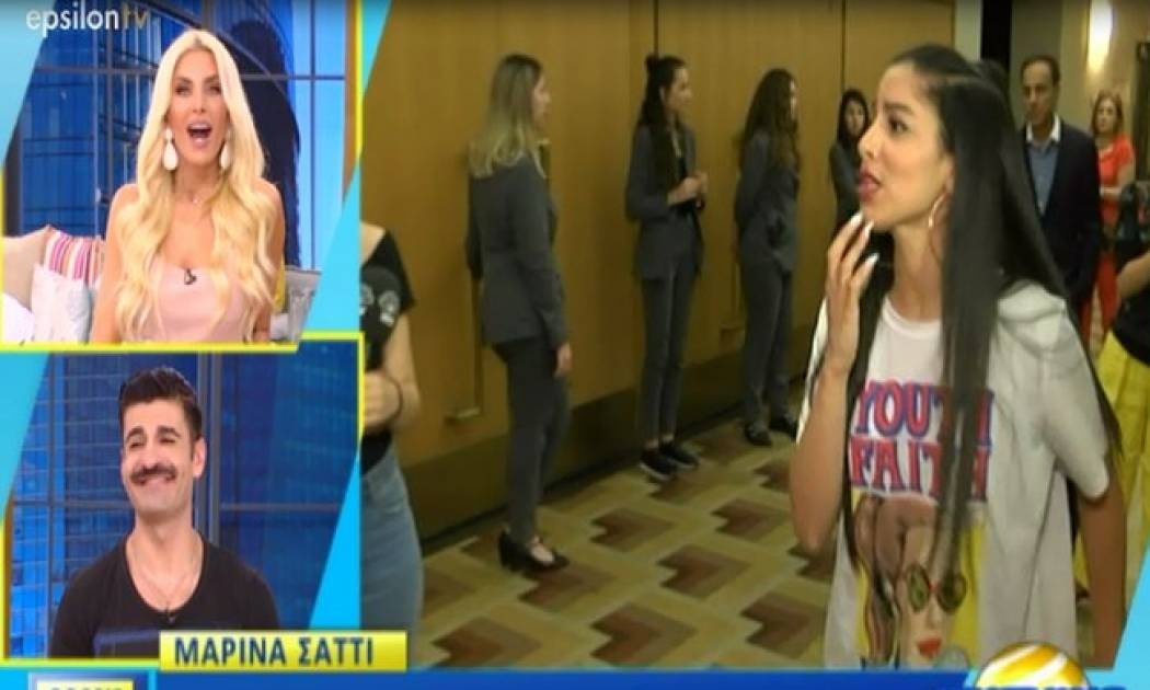 Η Καινούργιου έμεινε άφωνη: Η Μαρίνα Σάττι διέκοψε την συνέντευξη, ζήτησε συγγνώμη και...