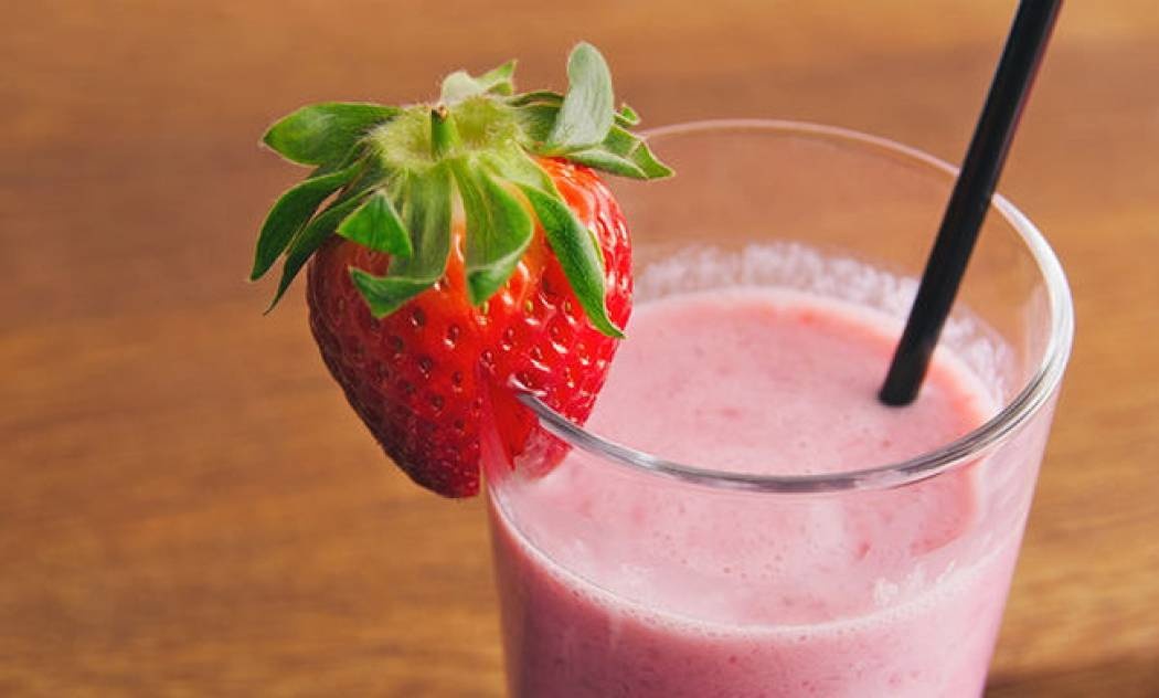 Πανεύκολο milkshake φράουλα