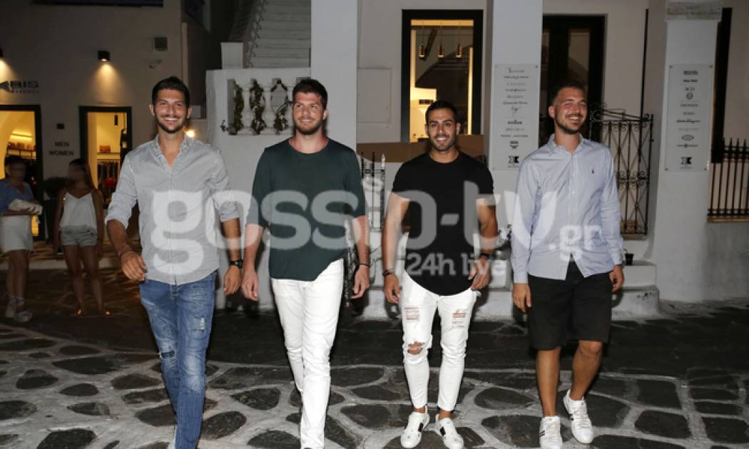 Διακοπές στη Μύκονο για τον Λούκα Γιώρκα