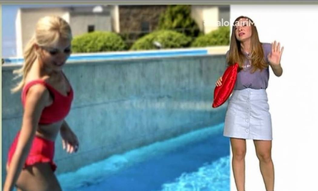 «Η Καινούργιου σταμάτησε να googlάρει ποιήματα και γράφει τις λεζάντες μόνη της»!