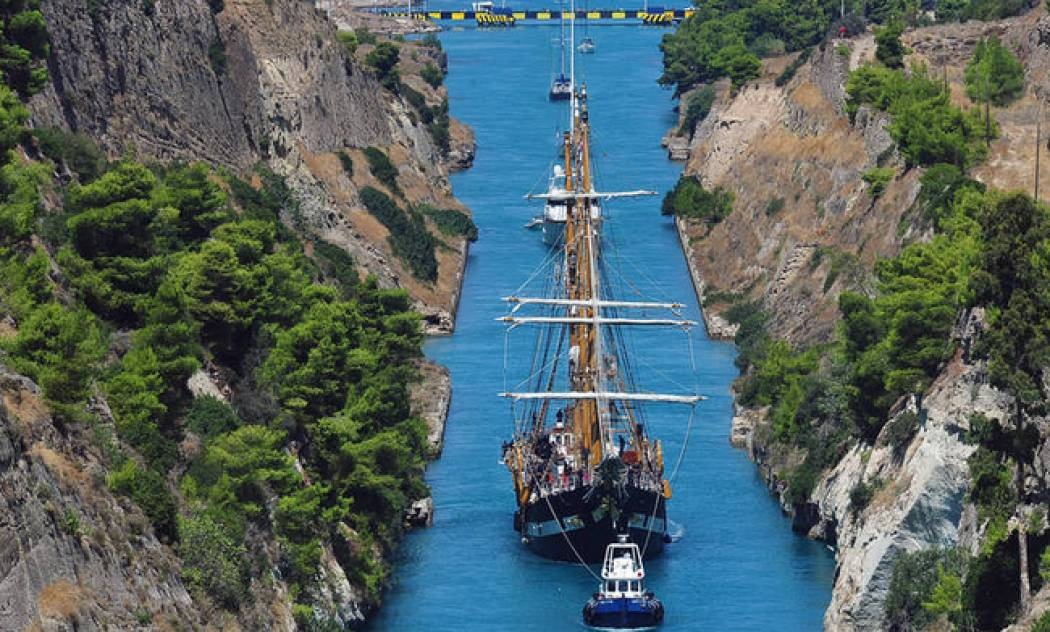 Ο Ισθμός της Κορίνθου δεν είναι μόνο μια διώρυγα