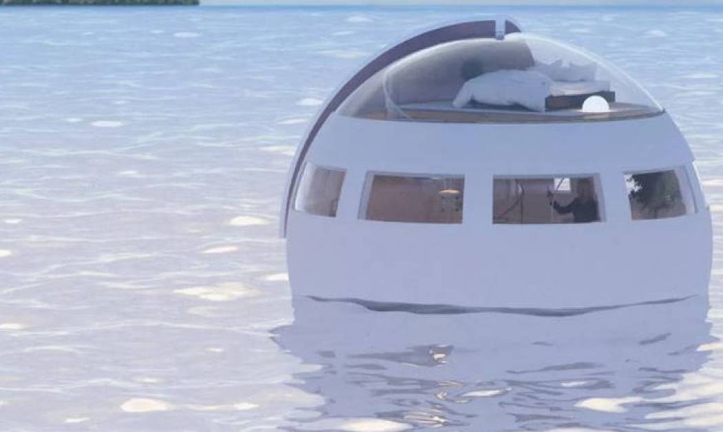 Το πλωτό δωμάτιο ξενοδοχείου που αντέχει σε σεισμό και τσουνάμι