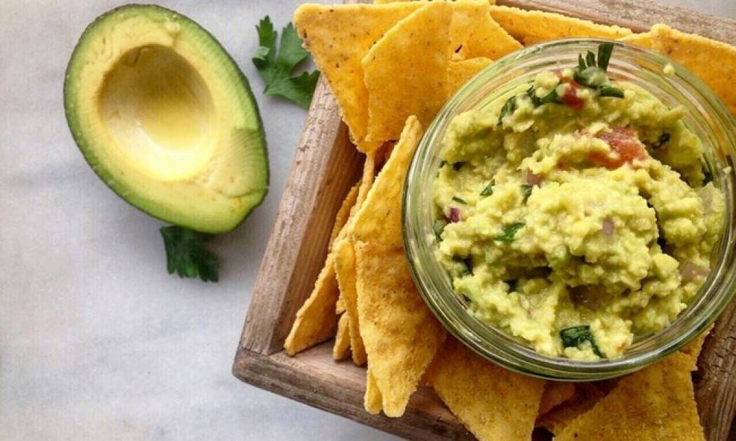 Guacamole με nachos
