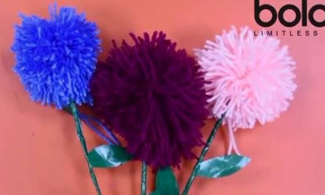 Φτιάξε εύκολα τα πιο ωραία διακοσμητικά pom pom από μαλλί