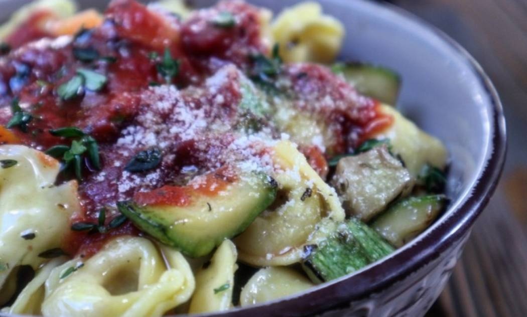 Τορτελίνια με λαχανικά