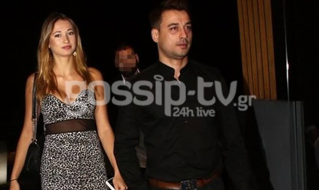 H Miss Hellas Μαρία Λεπίδα με τον συνοδό της στα μπουζούκια