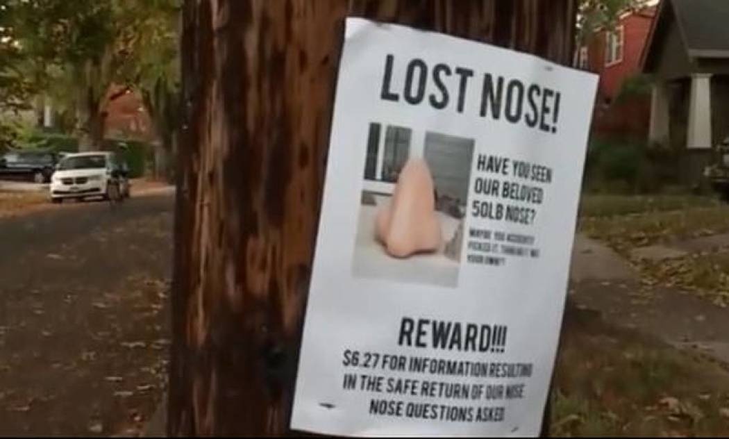 Απίστευτο: Οικογένεια στις ΗΠΑ αναζητά μια… χαμένη μύτη (vid)