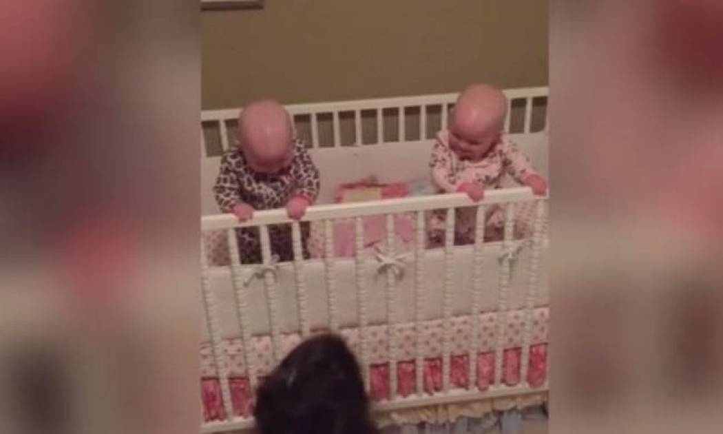 Αυτά είναι τα πιο χαριτωμένα δίδυμα μωρά (vid)