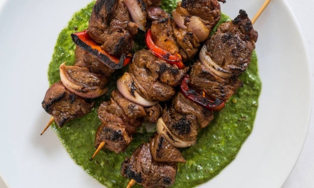 Μοσχαρίσια σουβλάκια