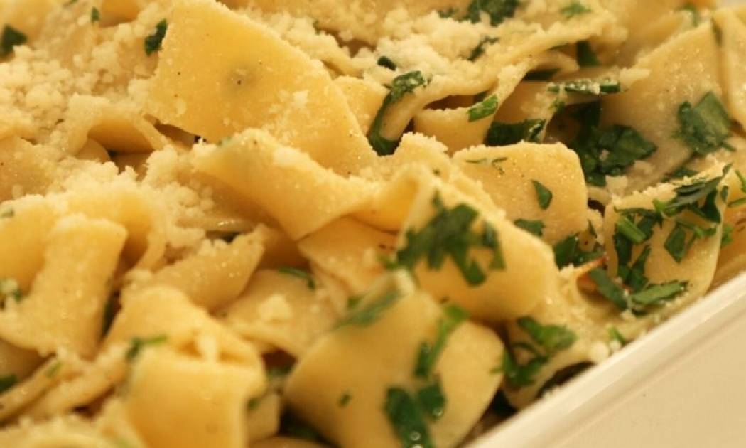 Ταλιατέλες aglio e olio