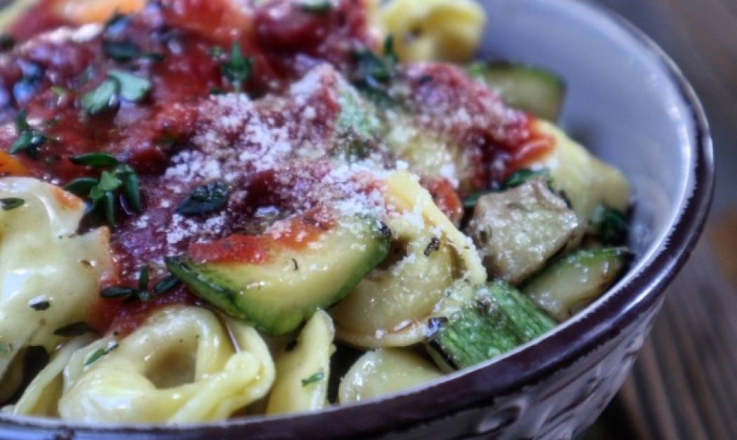 Τορτελίνια με λαχανικά