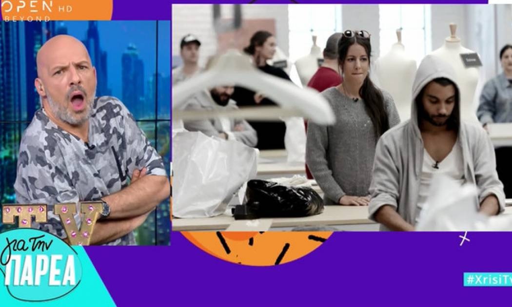 Δεν πίστευε στα αυτιά του ο Μουτσινάς- Η ατάκα της παίκτριας του Project Runway που τον άφησε άφωνο