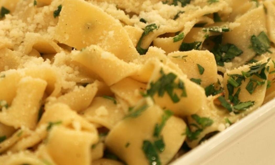 Ταλιατέλες aglio e olio