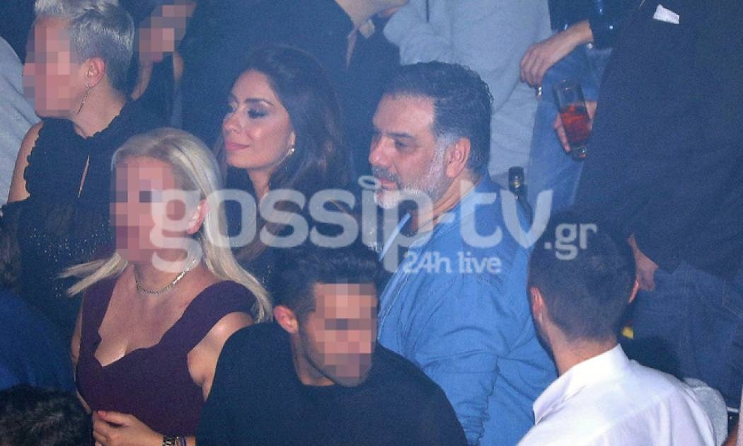 Γρηγόρης Αρναούτογλου – Νάνσυ Αντωνίου: Βραδινή έξοδος για το ζευγάρι