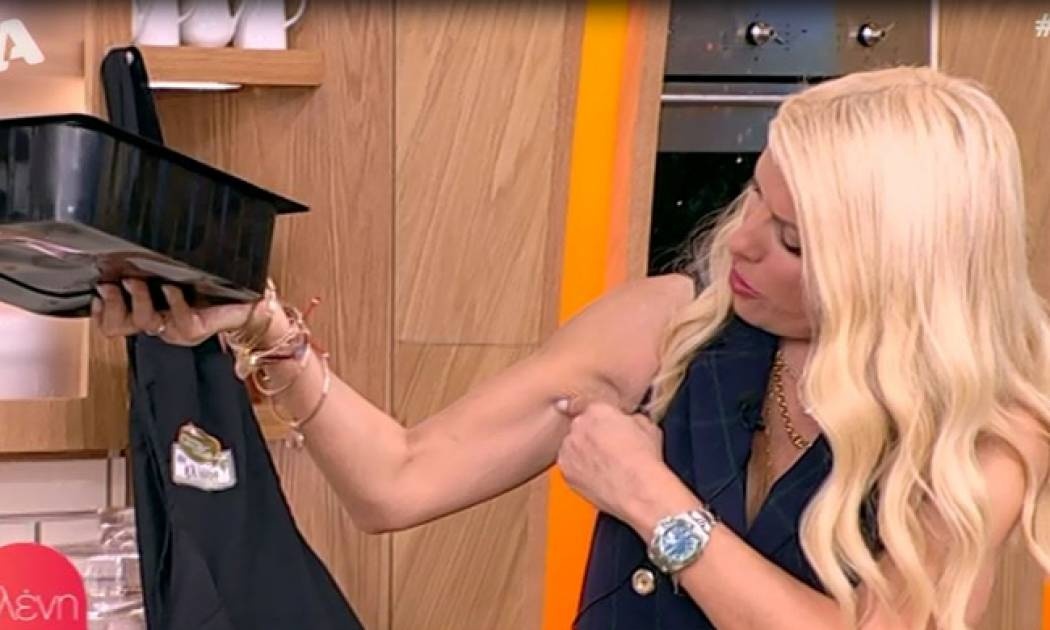 Τρελό Γέλιο! Η Ελένη κάνει βάρη με τις μπριζόλες!