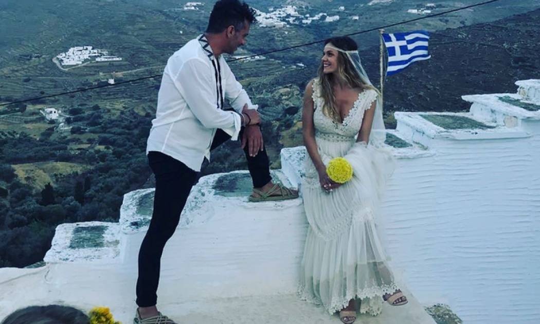 Γιώργος Χρανιώτης: Η φωτό από το γάμο του και οι ευχές του για το νέο έτος