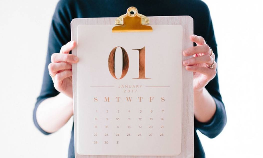 Φτιάξε μόνη σου το πιο ωραίο ημερολόγιο για το 2019