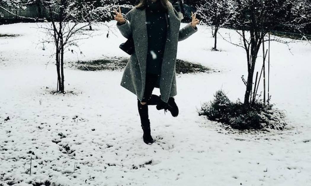 Ελληνίδα ηθοποιός ποζάρει στα χιόνια!
