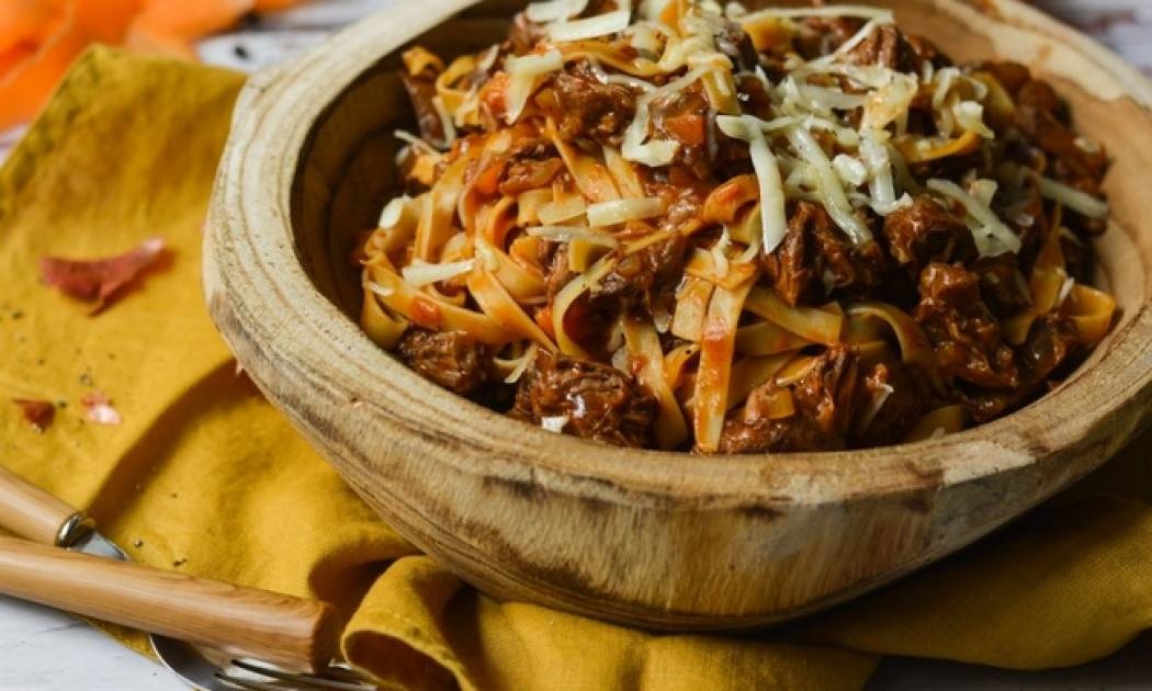 Ταλιατέλες με μοσχαράκι